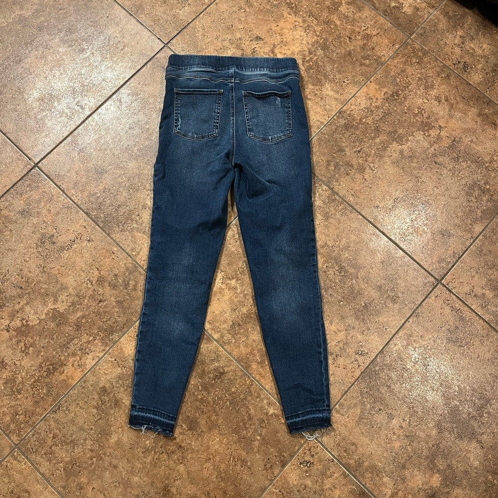 Spanx Distressed Skinny Jeans‎ Size M - Picture 5 of 8